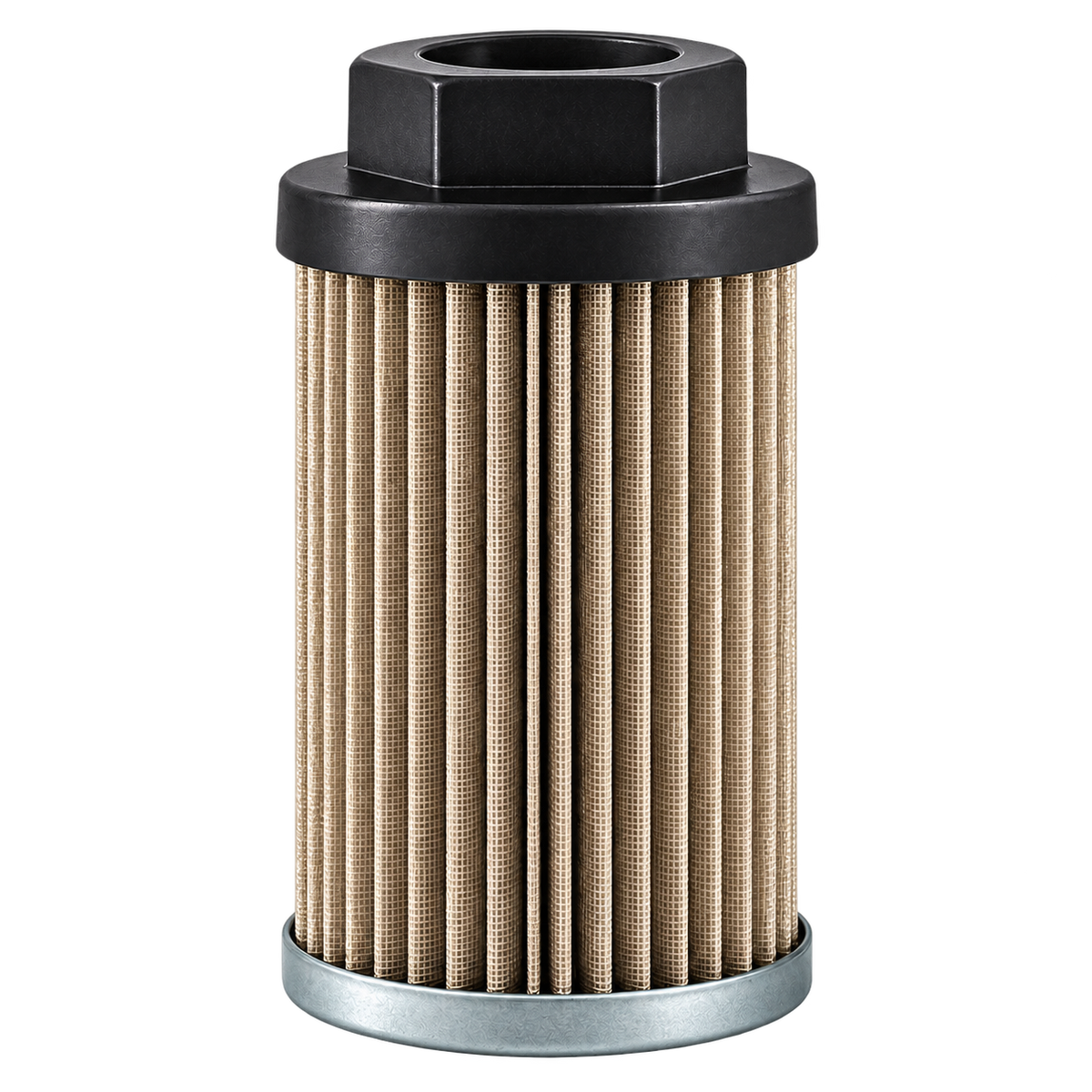 Wire mesh suction strainer