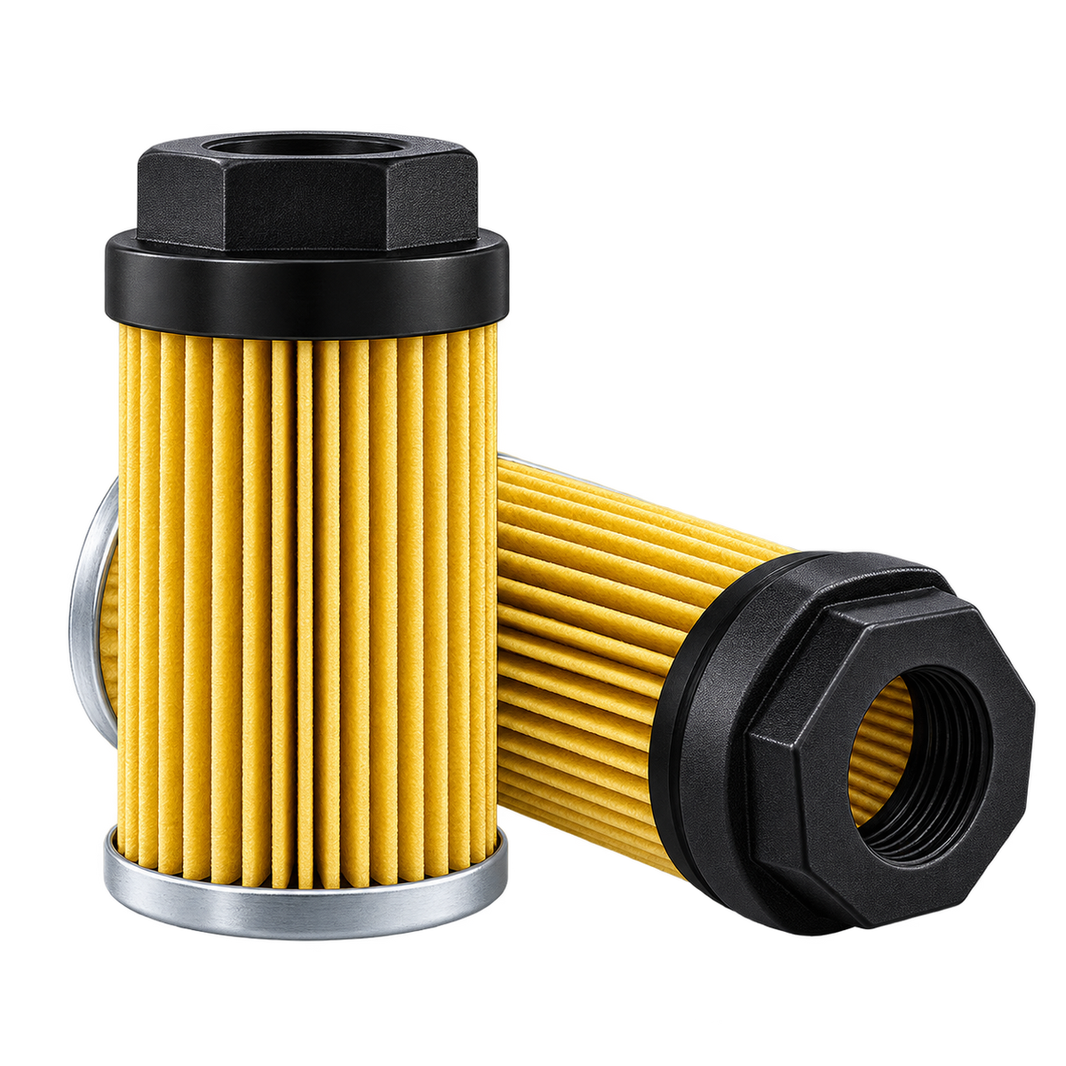 Wire mesh suction strainer