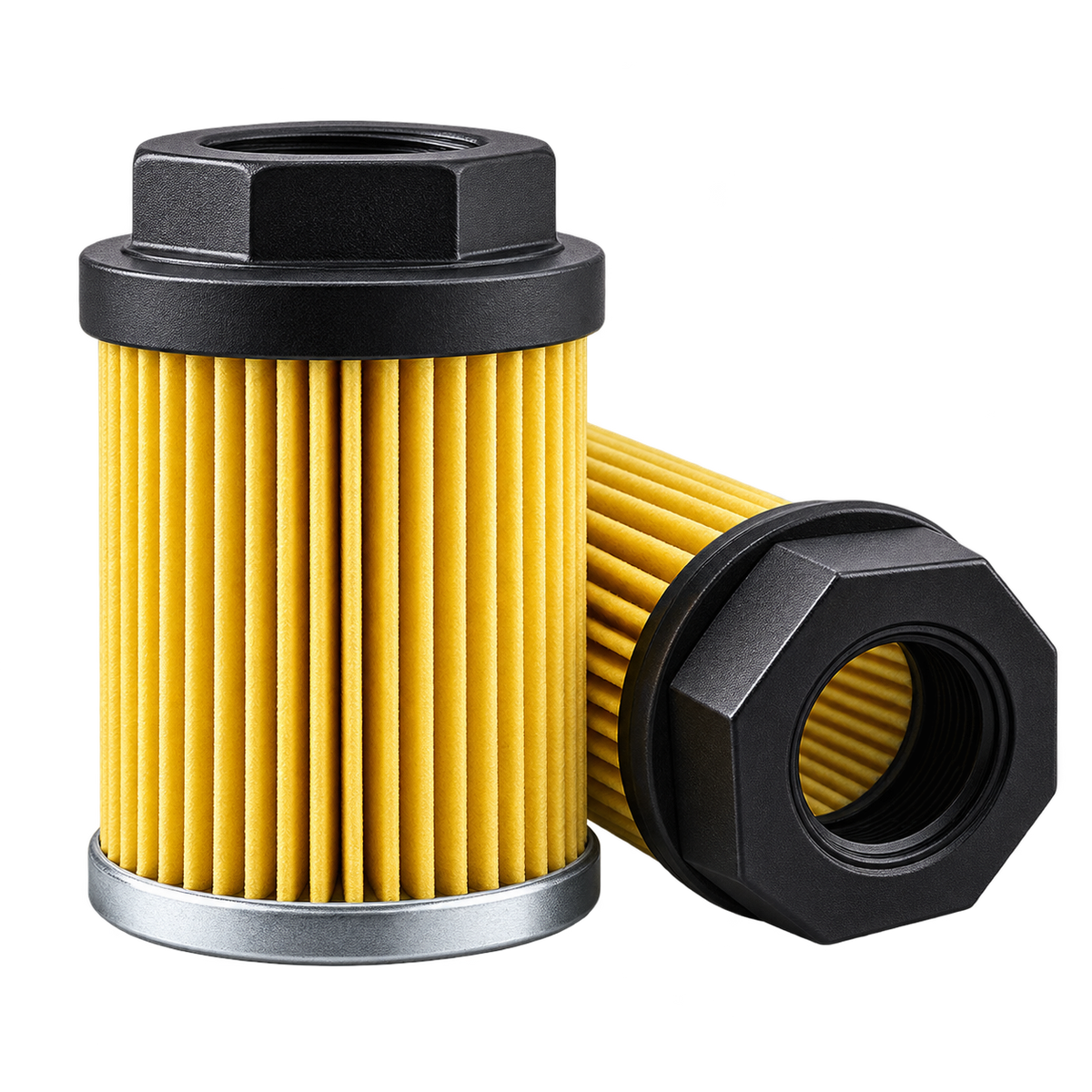 Wire mesh suction strainer