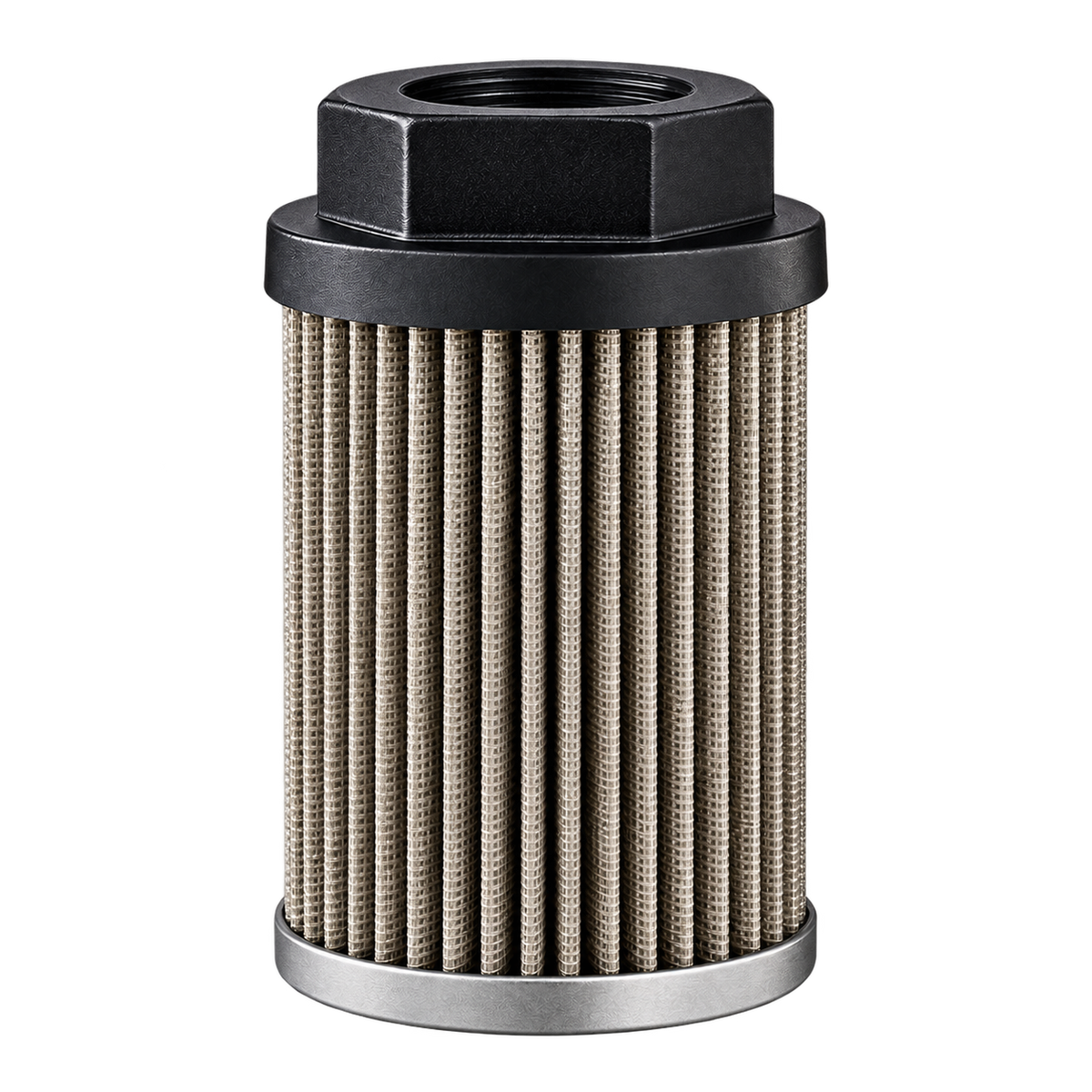 Wire mesh suction strainer