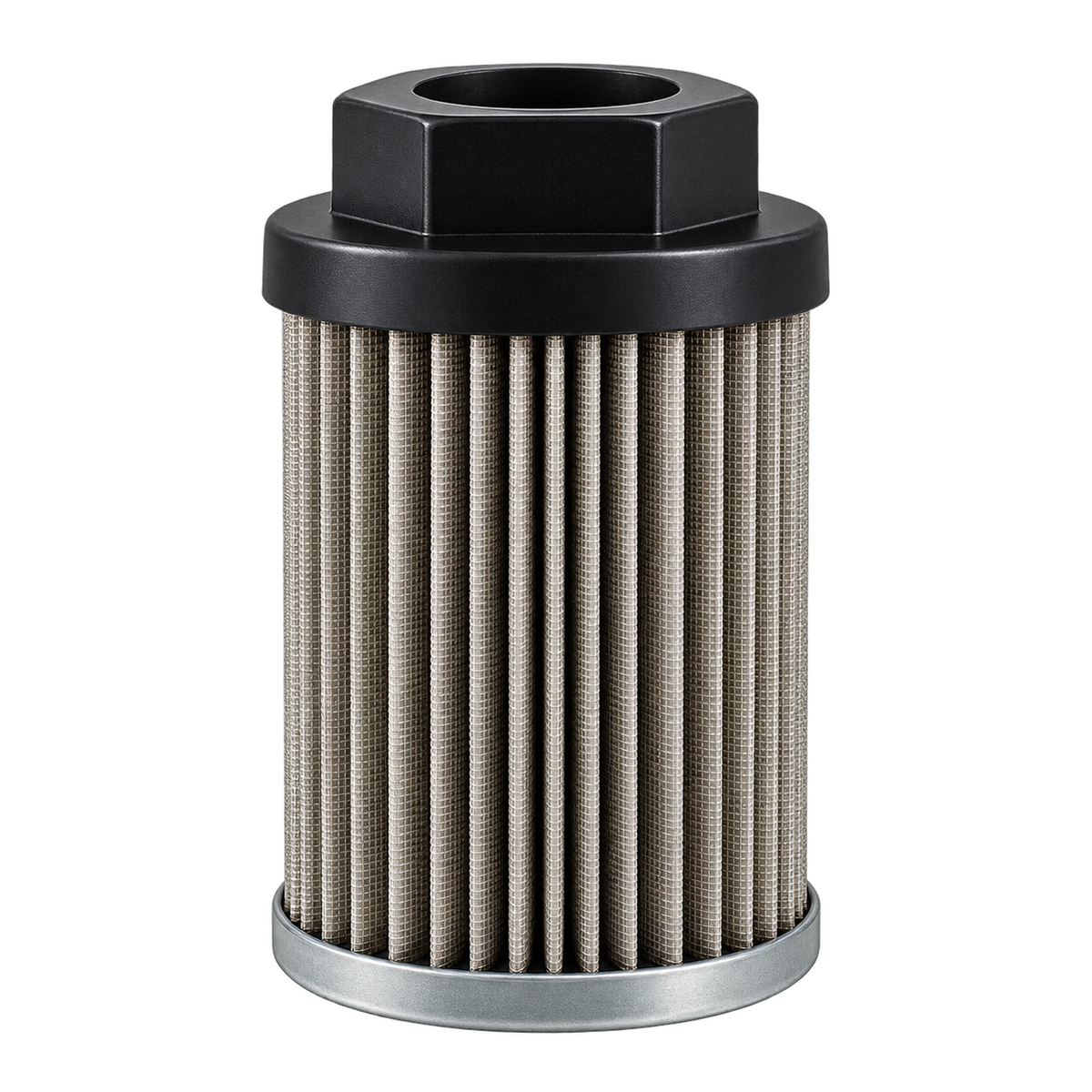 Wire mesh suction strainer
