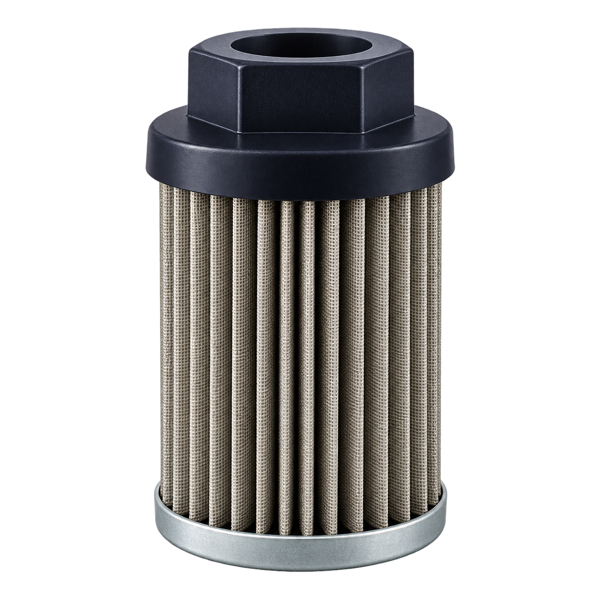 Wire mesh suction strainer