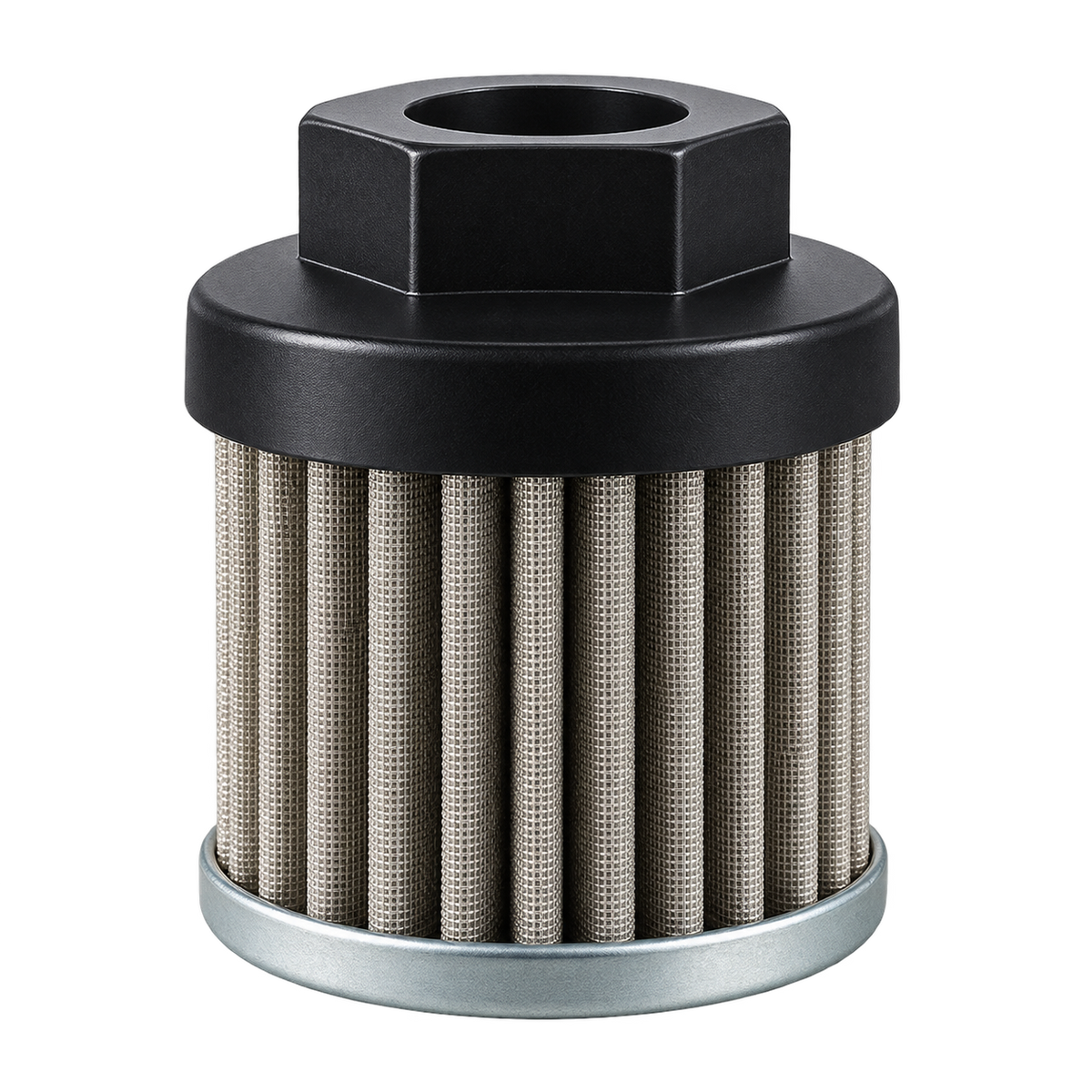 Wire mesh suction strainer